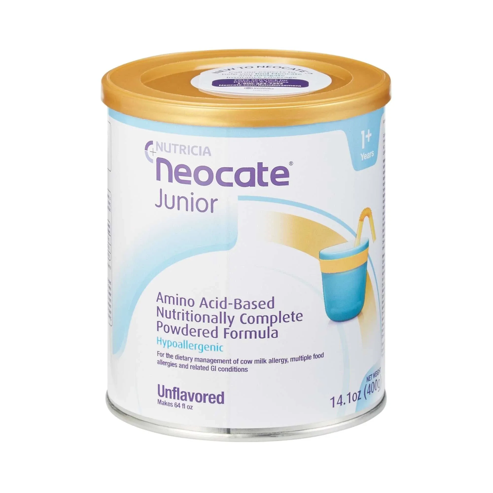 Neocate Junior, Unflavored, 14.1 oz