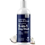 Honest Paws Dog Shampoo and Conditioner - 5-in-1 for Allergies and Dry, Itchy