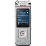 Philips DVT4110 8GB VoiceTracer Digital Voice Recorder - Silver