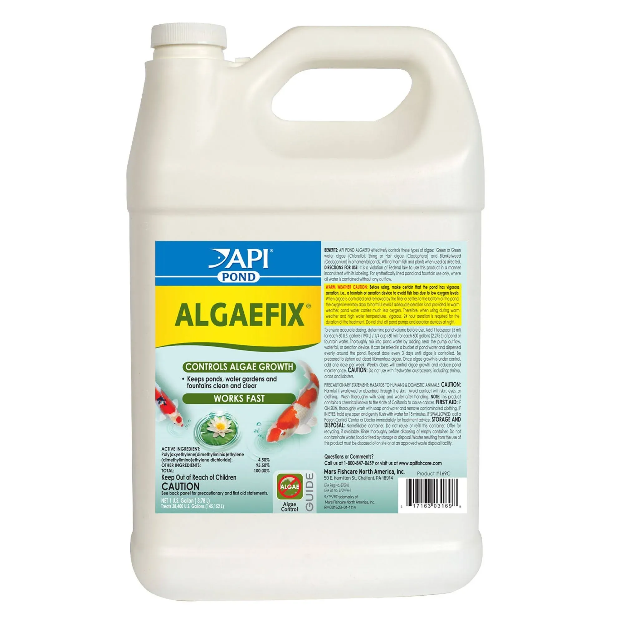 API Pond AlgaeFix Algae Control (1 Gallon)