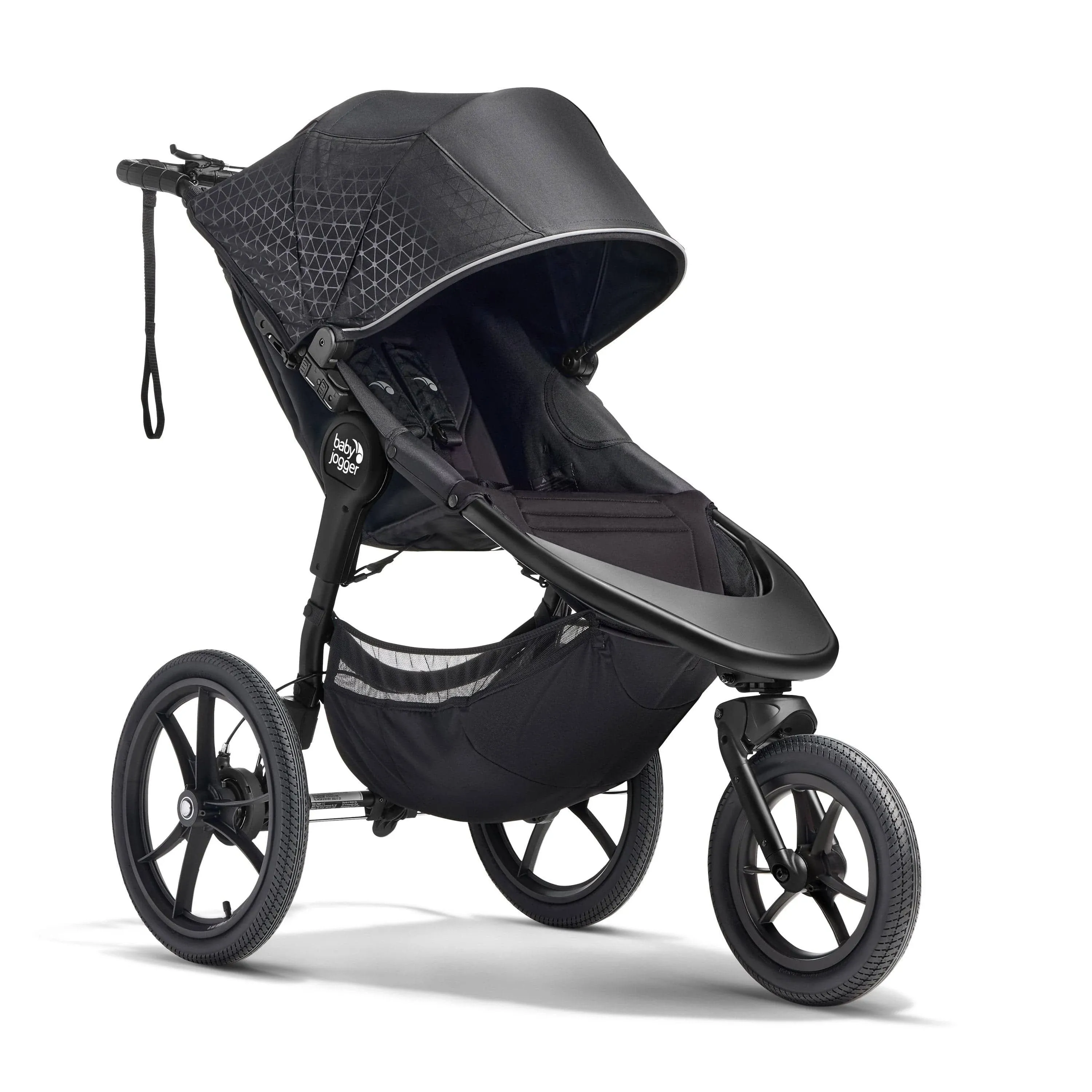 Baby Jogger Summit X3 Jogging Stroller - Midnight Black