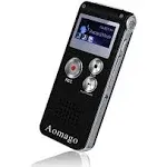 64GB Digital Voice Recorder Voice Activated Recorder for Lectures, Meetings, 