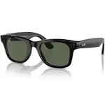 Ray-Ban Meta Black Sunglasses RW4006 Wayfarer