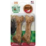 Nylabone Healthy Edibles Wild Bison Chew Treats - Medium - 2 Count