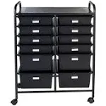 Honey-Can-Do 12 Rolling Drawer Storage Cart