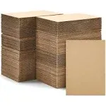 200 Pack 5x7 Corrugated Cardboard Sheets for Mailers, Inserts for Shipping, 2mm