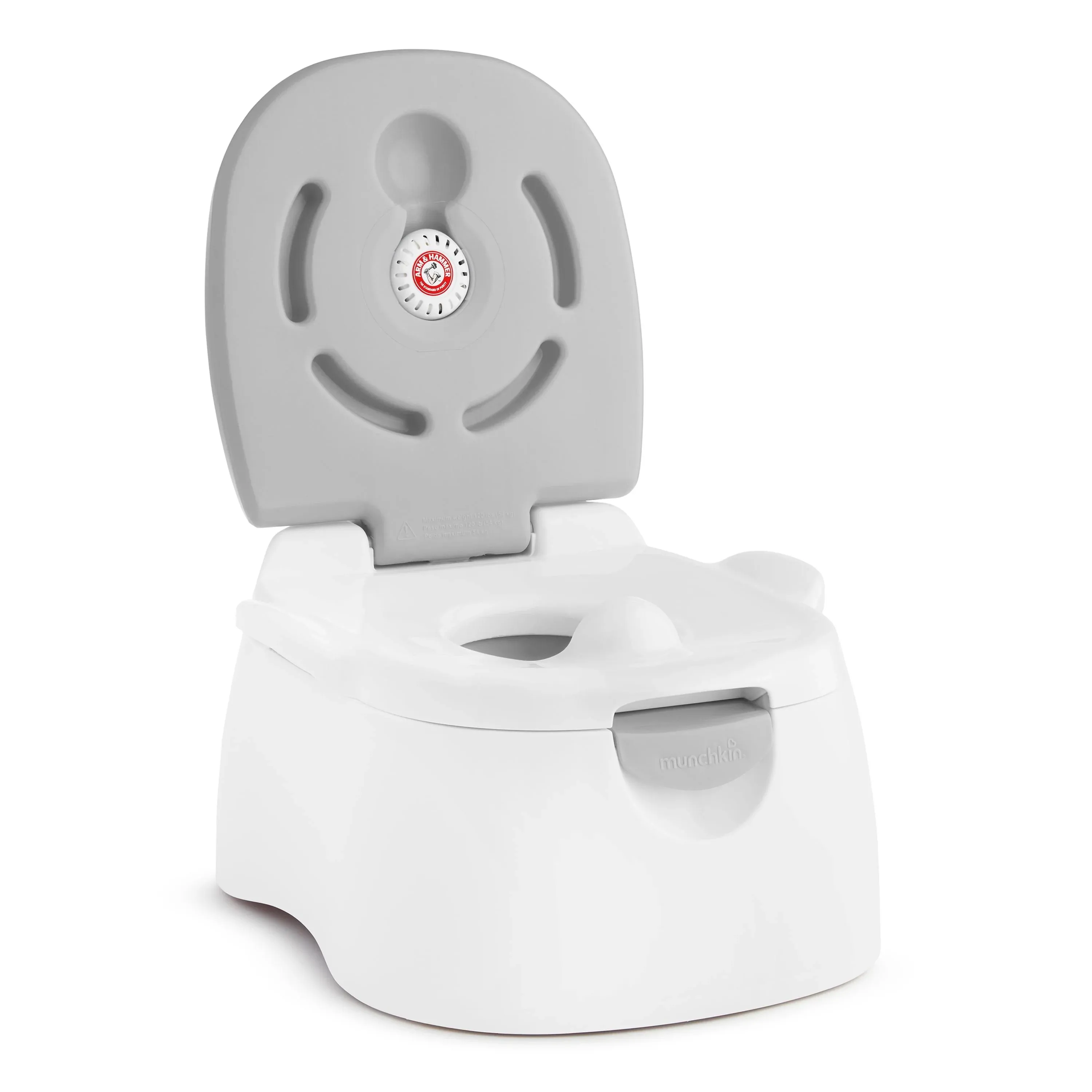 MUNCHKIN ARM & HAMMER MULTI-STAGE 3-IN-1 POTTY CHAIR RING AND STEP STOOL