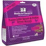 Stella & Chewy's Yummy Lickin Salmon & Chicken Freeze Dried Cat Food - 3.5 oz bag