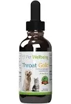 Pet Wellbeing Throat Gold - Cough & Throat Soother for Cats