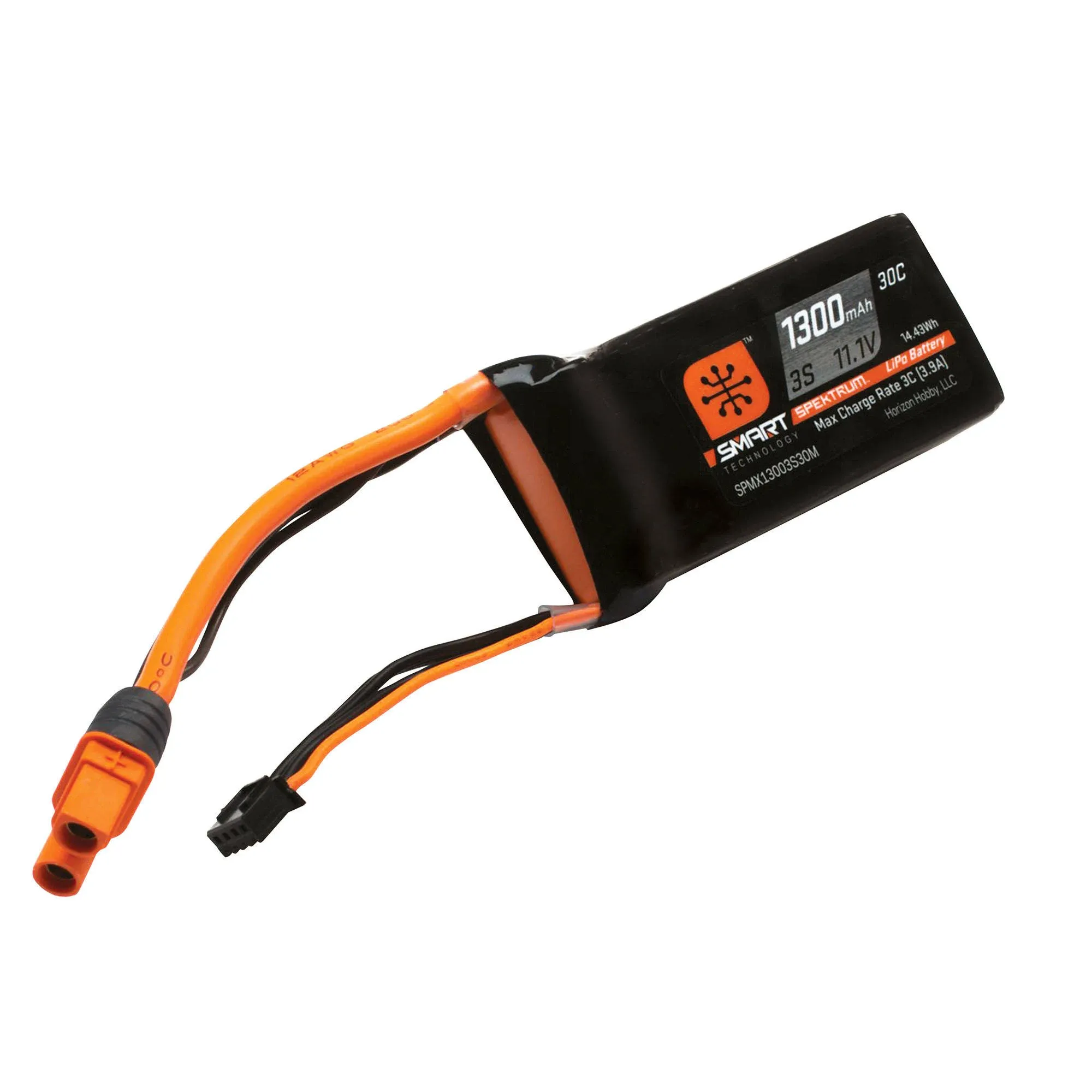 Spektrum RC 3S Smart LiPo Battery Pack w/IC3 Connector (11.1V/1300mAh) [SPMX13003S30M]