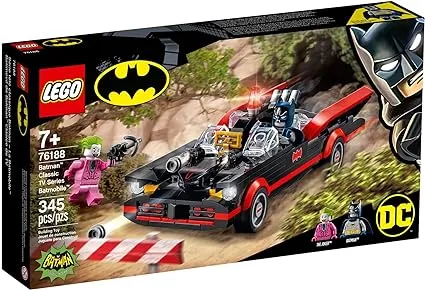 Lego Batman Classic Batmobile 76188 Building Toy with Joker Minifigure Authentic Construction Block Set