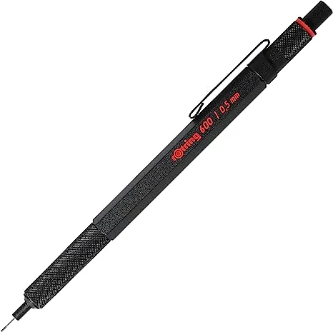 Rotring 600 Mechanical Pencil 0.5 mm Black