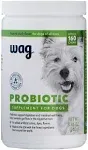 Wag Probiotic Supplement Chews for Dogs (Natural Duck Flavor)