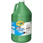 Crayola Washable Paint for Kids - Green (1 Gallon), Kids Arts and Crafts Supplies, Non Toxic, Bulk