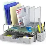 SimpleHouseware Mesh Desk Organizer