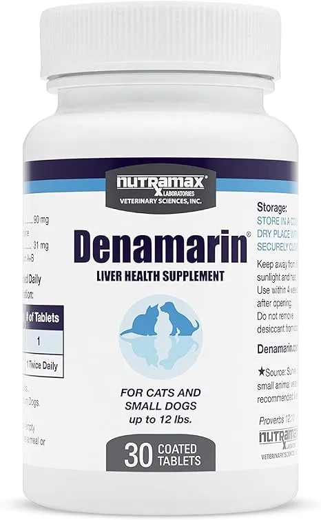 Nutramax Denamarin Liver Health Supplement Dogs