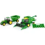 1/64 John Deere Vintage 7720 Combine Harvesting Set by Ertl