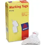 Avery Marking Tags, Strung, 1-3/4" x 1-3/32", 1,000 Tags (12204)