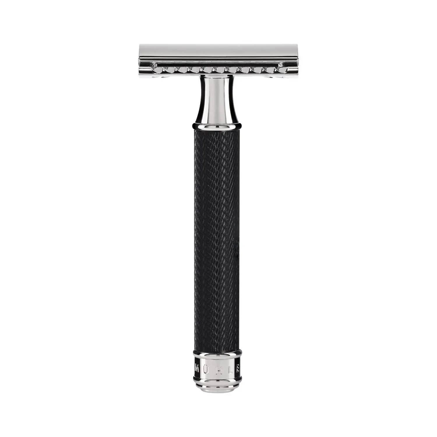 Mühle Traditional Black/Chrome Safety Razor (Closed Comb)