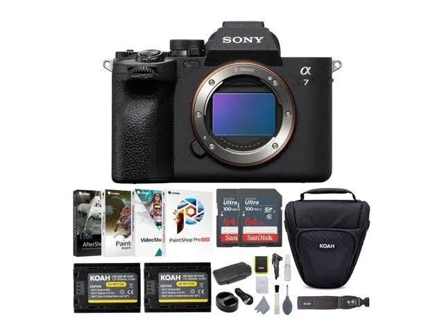 Sony Alpha 7 IV Full-frame Interchangeable Lens Camera (Body Only) Bundle