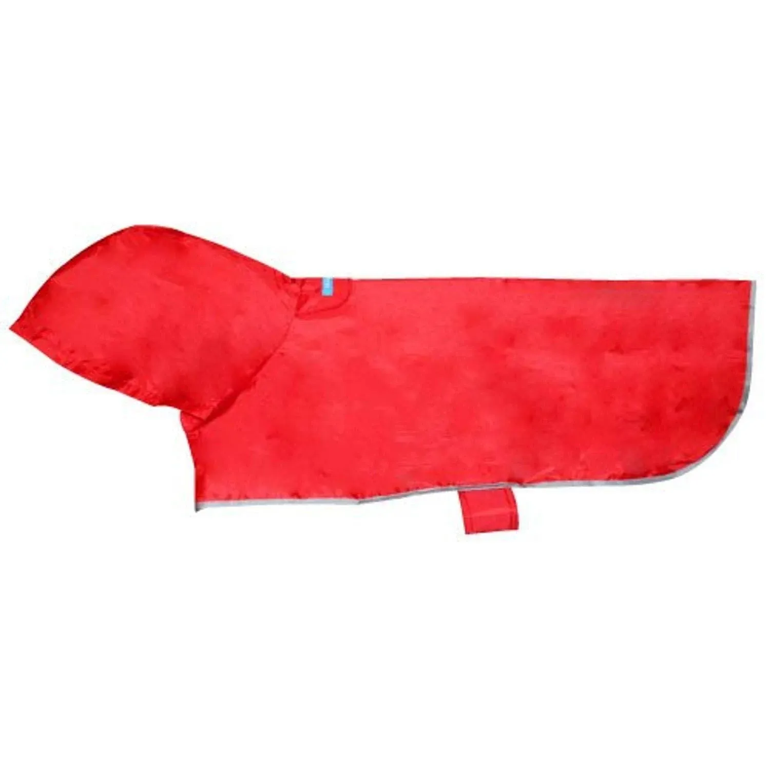 Crimson Packable Dog Rain Poncho