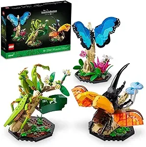 LEGO Ideas 21342 - The Insect Collection, Black