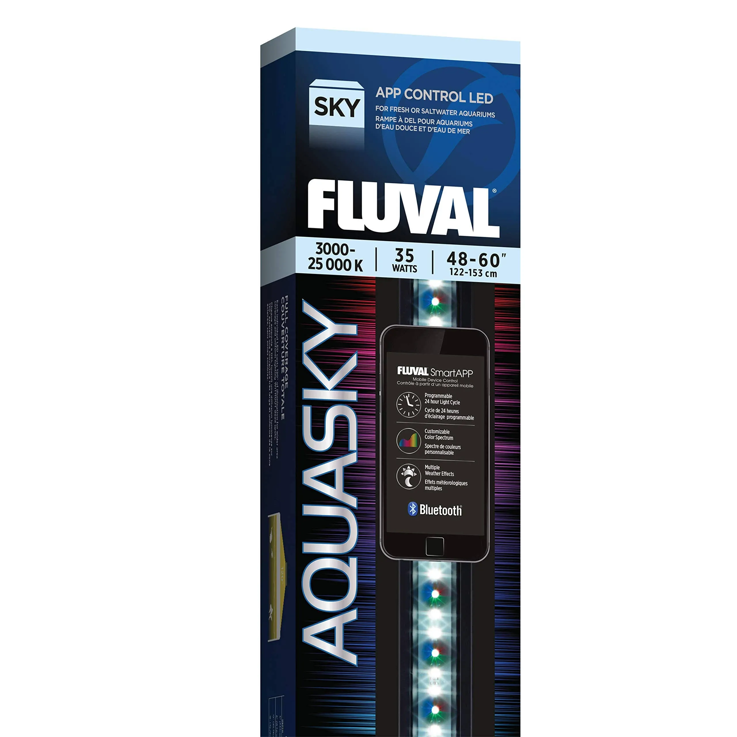 Fluval Aquasky Bluetooth LED Aquarium Light