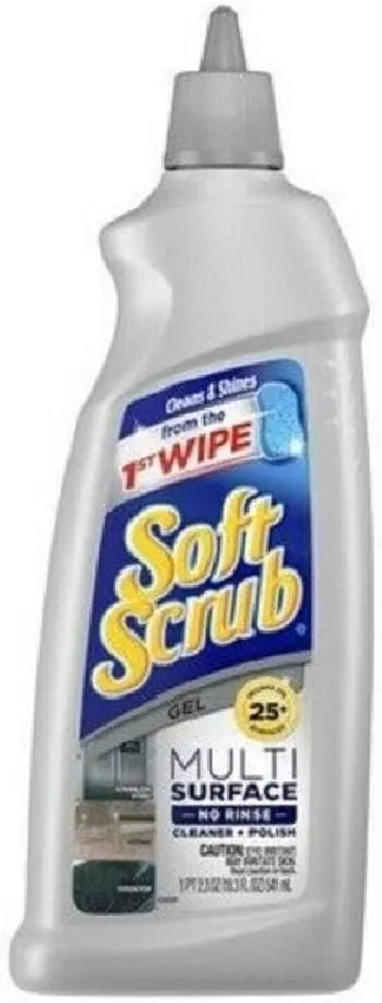 Soft Scrub Multisurface Gel Cleaner and Polish, 18.3 Ounce