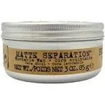 TIGI Bed Head Men Matte Separation Workable Wax - 2 pack, 3.0 oz jar