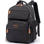 BabbleRoo Diaper Bag Backpack, Travel Backpack