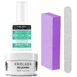 Karlash Nail Repair Kit for Broken Cracked Split Nails. Emergency Easy Quick Fix, Clear