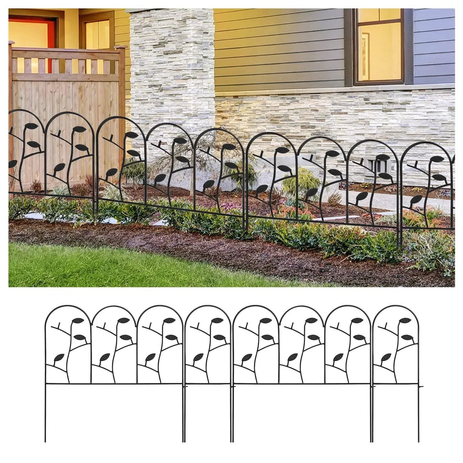 Amagabeli Garden & Home Decorative Garden Fence GFP005