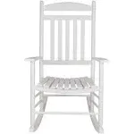 Shine Company Maine Porch Rocker - White