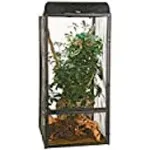 Zoo Med ReptiBreeze Open Air Black Aluminum Screen Cage