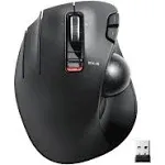 Elecom Wireless Mouse trackball 6 button black M-XT3DRBK