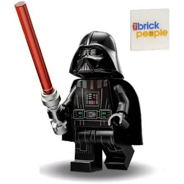 LEGO Star Wars Darth Vader Minifigure with Lightsaber and Black Cape