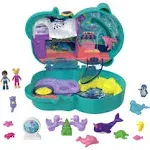 Polly Pocket Otter Aquarium Compact, Theme with Micro &amp;... 