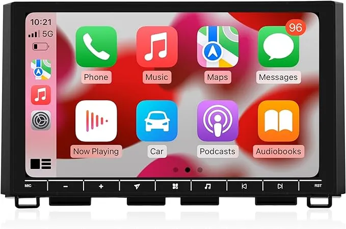 Dasaita 10" Radio Upgrade for 2014-2021 Toyota Tundra Wireless CarPlay Android Auto Car Stereo 1280 * 720 HD IPS Touch Screen in-Dash GPS Navigation Head Unit Bluetooth WiFi DSP