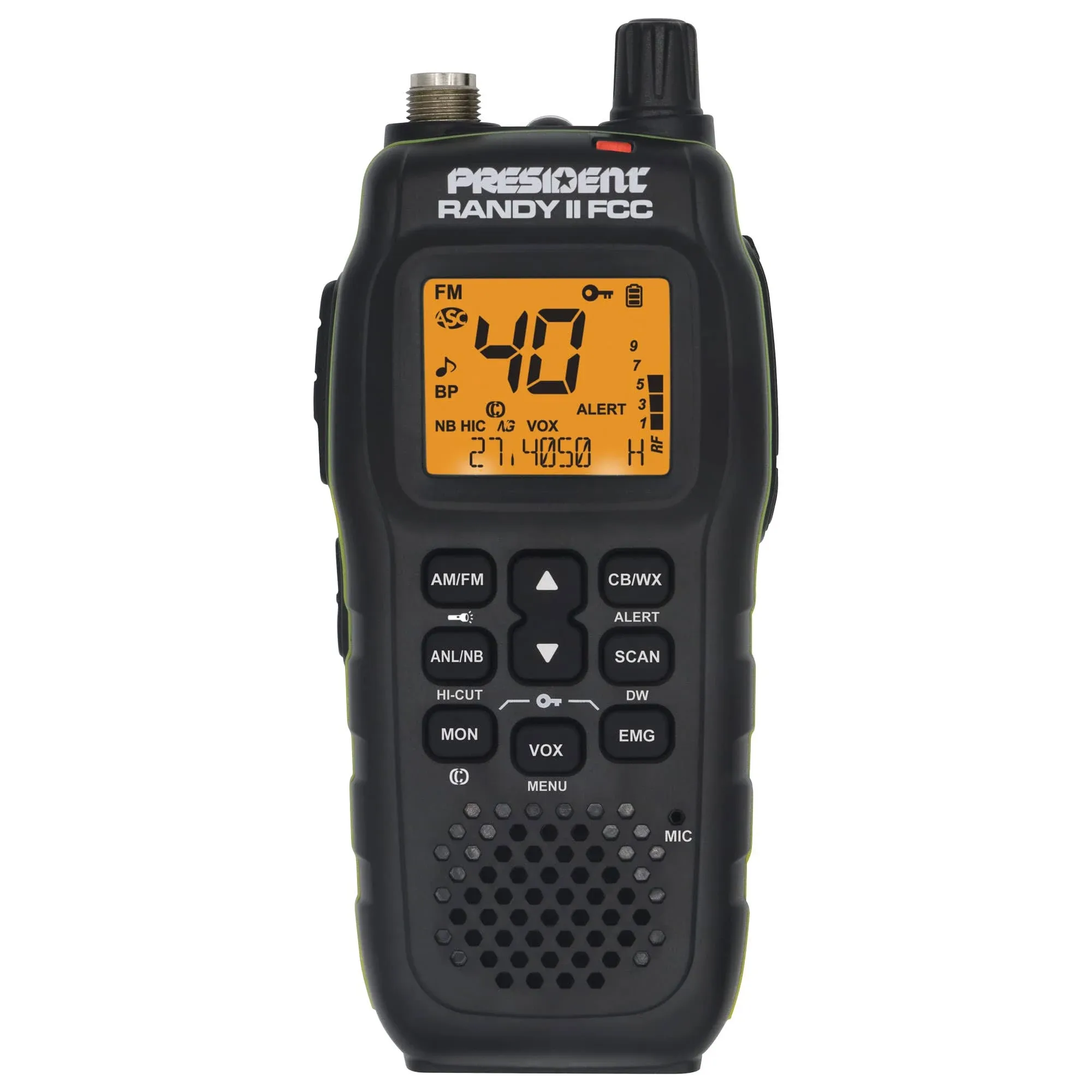 Randy II FCC - First FCC Approved AM/FM Handheld CB Radio 