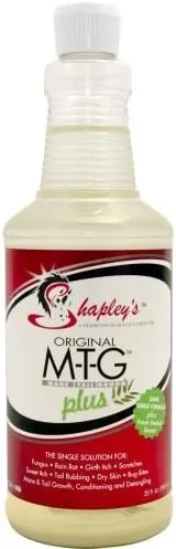 Shapley's Original M-T-G Mane Tail Groom Plus Horse Solution - 32 oz