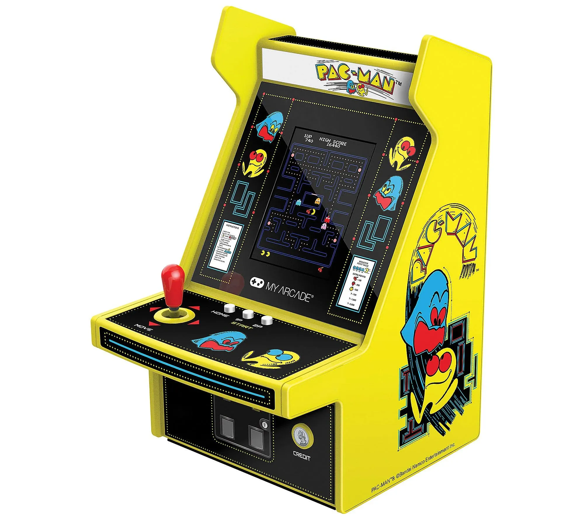 My Arcade Micro Player Pro Pac-Man Portable Retro Arcade