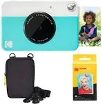 Kodak Printomatic Instant Camera Gift Bundle - Yellow