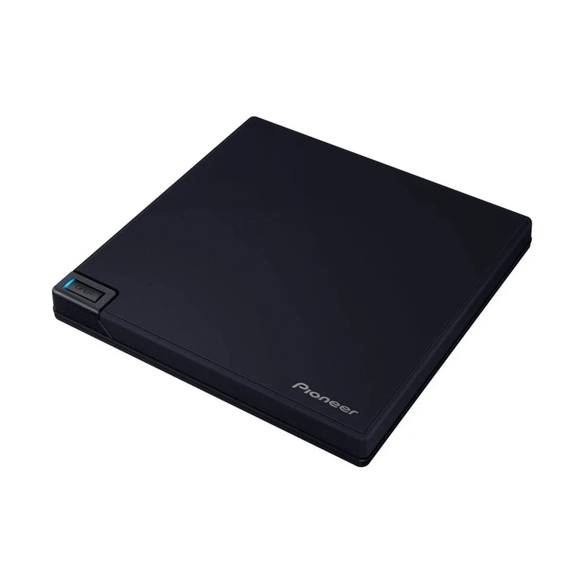 PIONEER BDR-XD08UMB-S Pinnacle of The XD08 Series with a Matte-Black Body USB 3.2 Gen1 (USB Type-C) / 2.0 Slim Portable BD/DVD/CD Writer Features The Latest high-Grade Rubber Coating