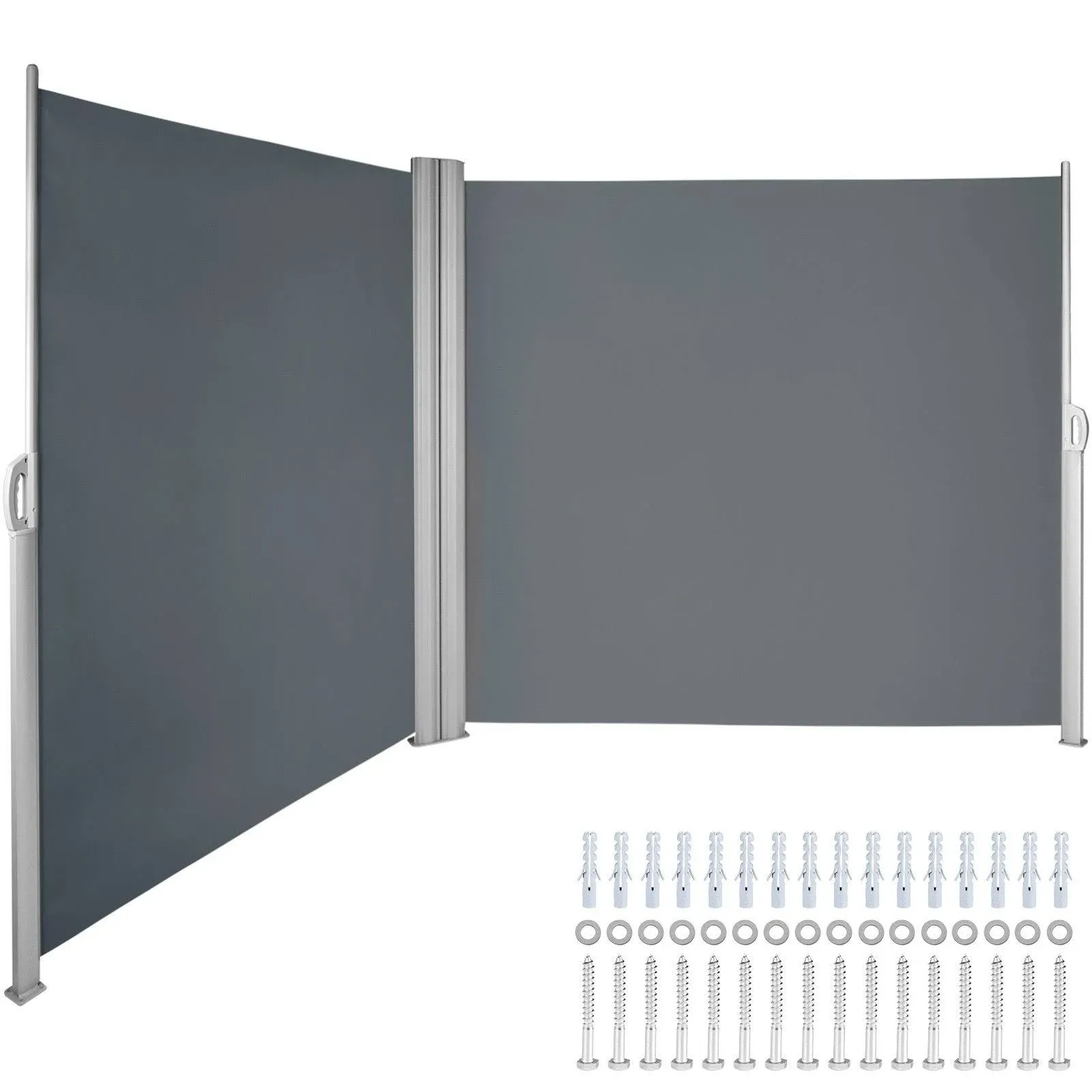 VEVOR Retractable Side Awning Patio Screen