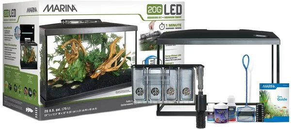 Marina 20 Gallon LED Aquarium Kit