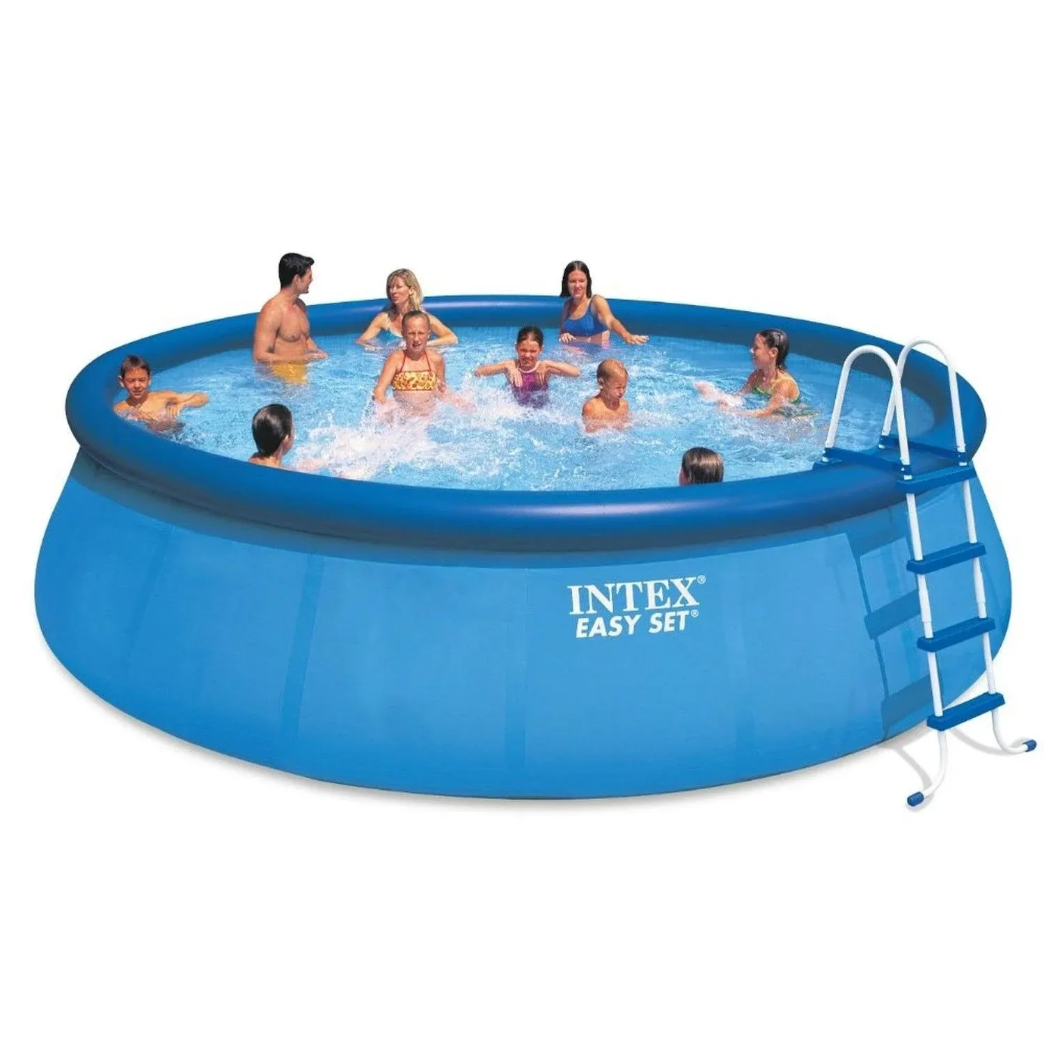 Intex 18ft x 48in Easy Set Above Ground Pool with Pump &amp; Cover