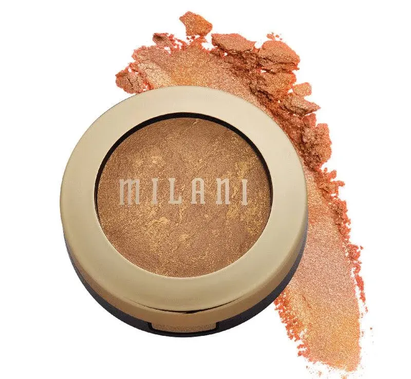 Baked Bronzer - Soleil, Cruelty-Free Shimmer Bronzing Powder to Use for Contour 