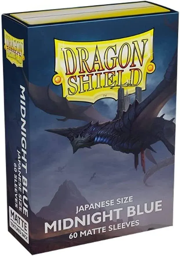 Dragon Shield Matte Japanese Sleeves - Midnight Blue (60)