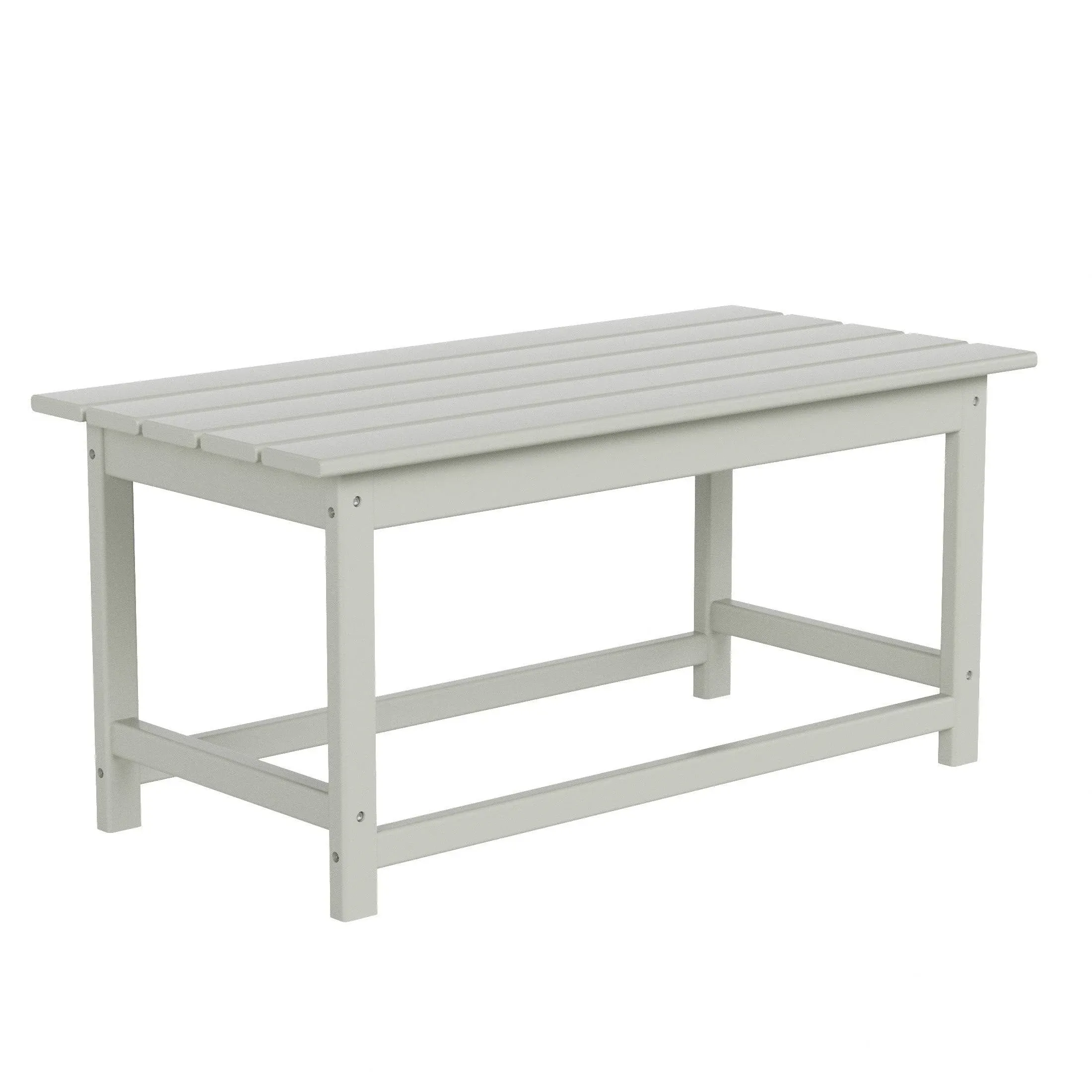 Westin Furniture Adirondack Outdoor Patio Coffee Table Sand