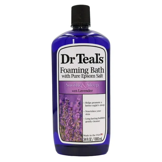 Dr Teal's Foaming Bath with Pure Epsom Salt